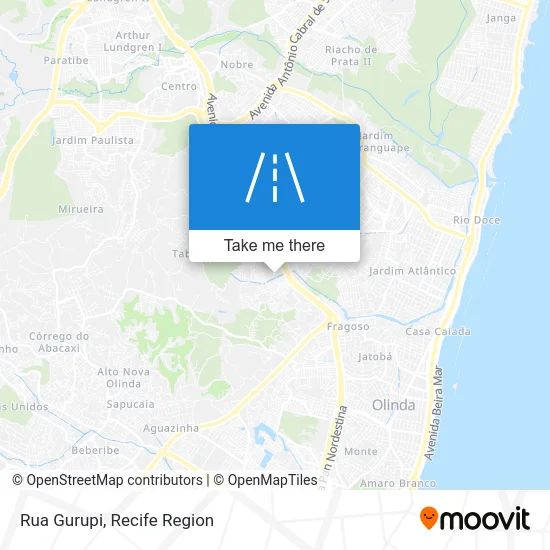 Rua Gurupi map