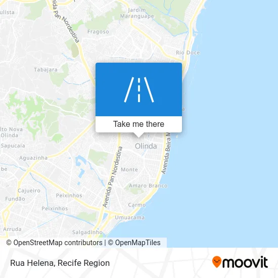 Rua Helena map