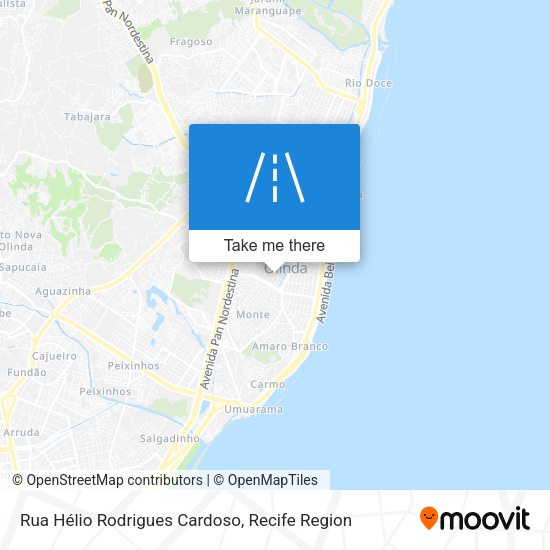 Rua Hélio Rodrigues Cardoso map