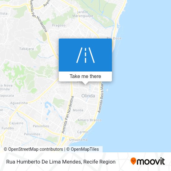 Rua Humberto De Lima Mendes map