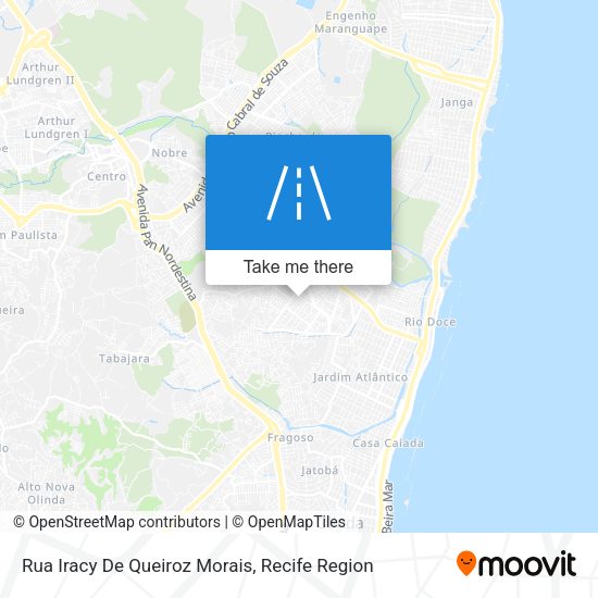 Rua Iracy De Queiroz Morais map