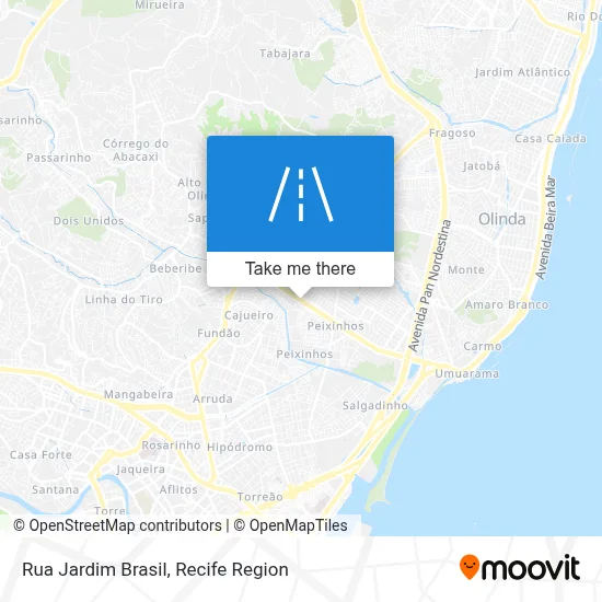 Rua Jardim Brasil map
