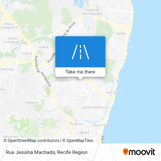 Rua Jesuína Machado map