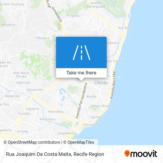 Rua Joaquim Da Costa Malta map