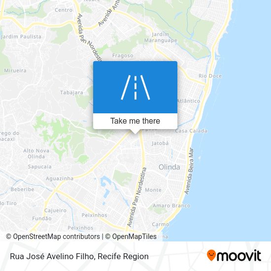 Rua José Avelino Filho map