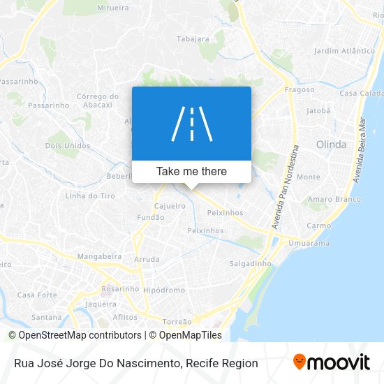 Rua José Jorge Do Nascimento map