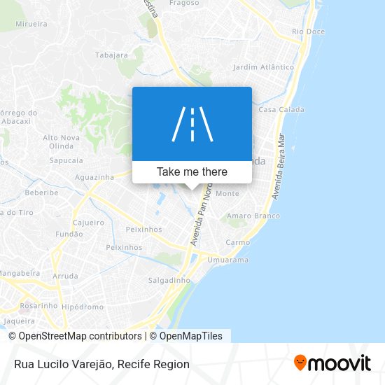 Rua Lucilo Varejão map