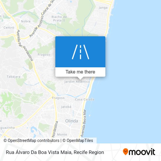 Rua Álvaro Da Boa Vista Maia map