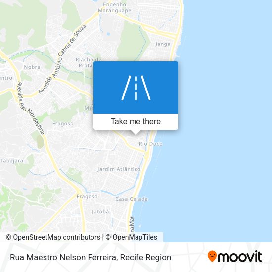 Rua Maestro Nelson Ferreira map