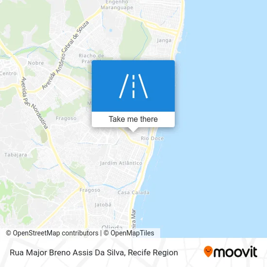 Rua Major Breno Assis Da Silva map