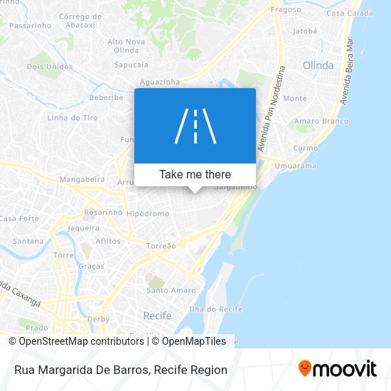 Rua Margarida De Barros map