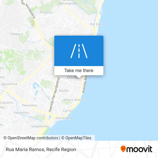 Rua Maria Ramos map