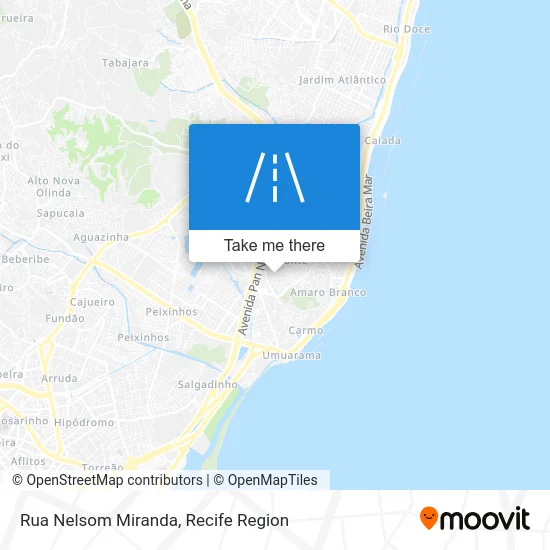 Rua Nelsom Miranda map