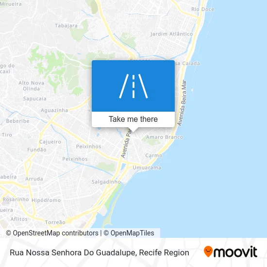 Rua Nossa Senhora Do Guadalupe map