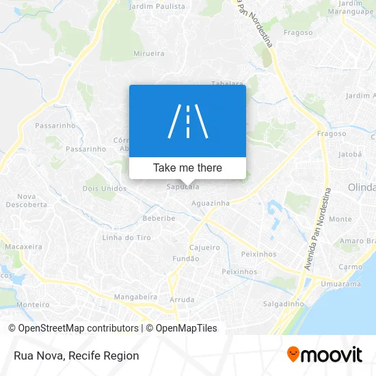 Rua Nova map