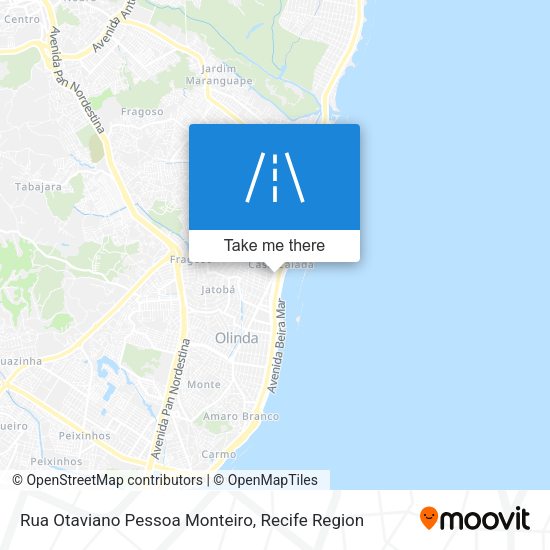 Rua Otaviano Pessoa Monteiro map