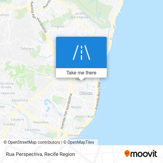 Rua Perspectiva map