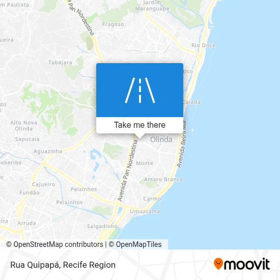 Rua Quipapá map