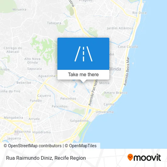 Rua Raimundo Diniz map