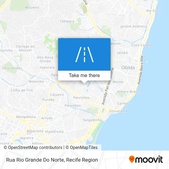 Rua Rio Grande Do Norte map