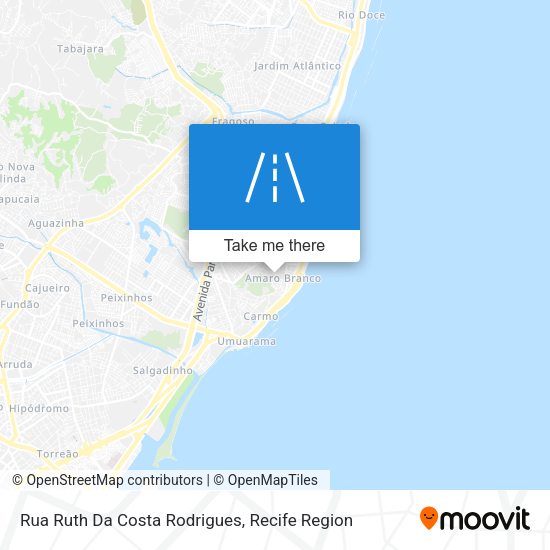 Rua Ruth Da Costa Rodrigues map