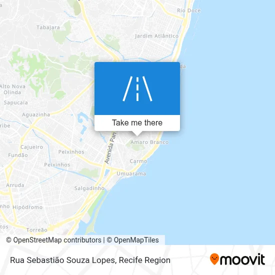 Rua Sebastião Souza Lopes map