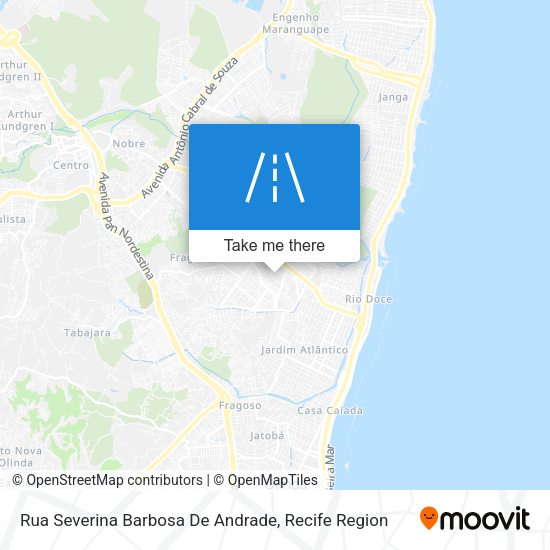 Rua Severina Barbosa De Andrade map