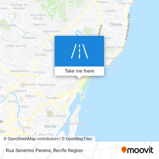 Rua Severino Pereira map