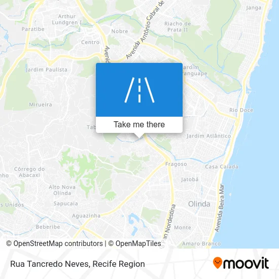 Rua Tancredo Neves map