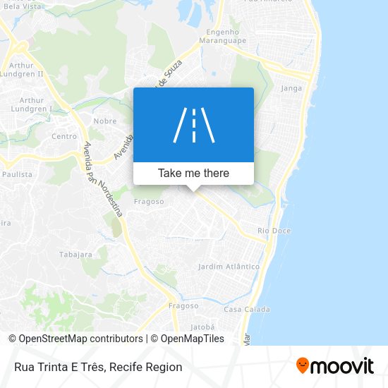 Rua Trinta E Três map