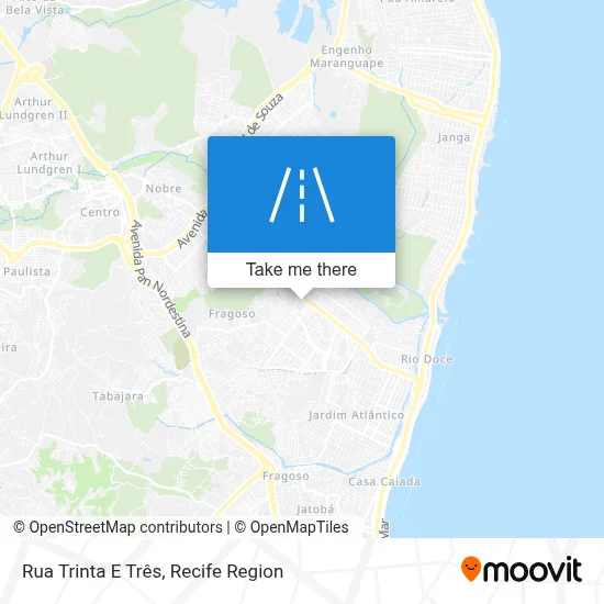 Rua Trinta E Três map