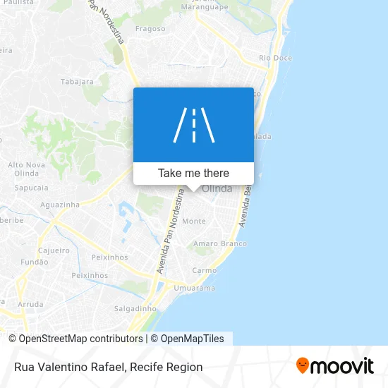 Rua Valentino Rafael map