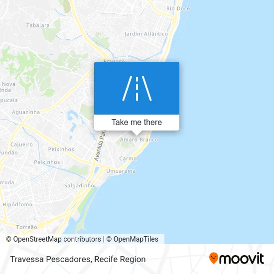 Travessa Pescadores map