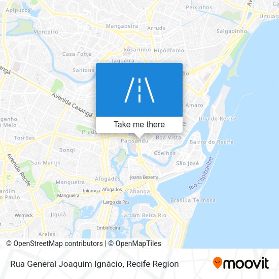 Rua General Joaquim Ignácio map