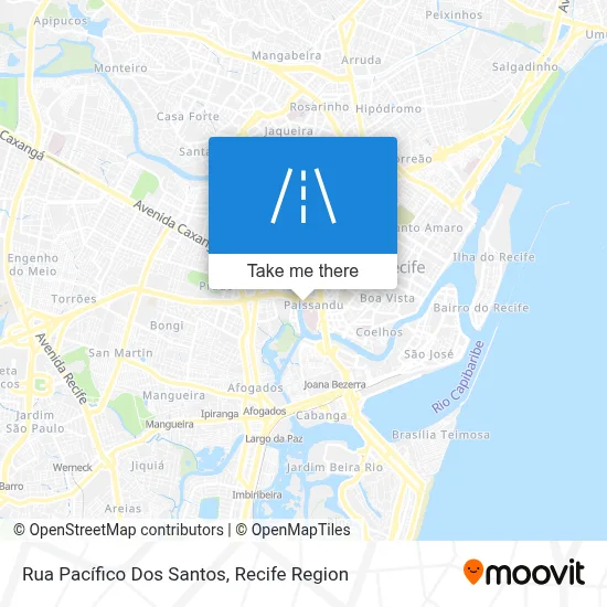 Rua Pacífico Dos Santos map