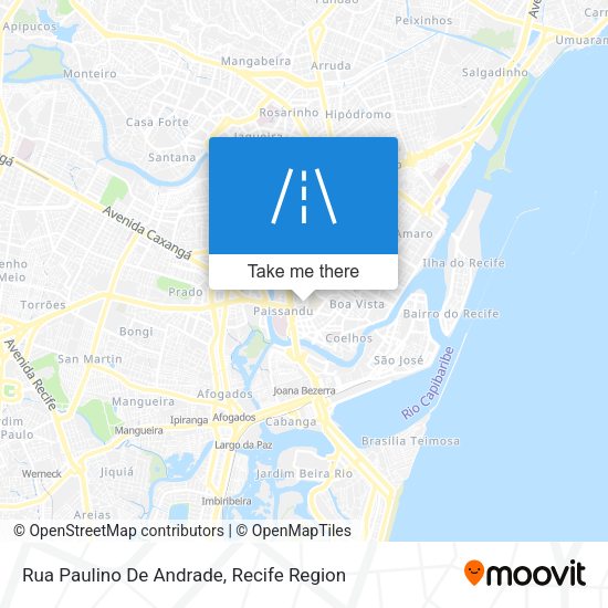 Rua Paulino De Andrade map