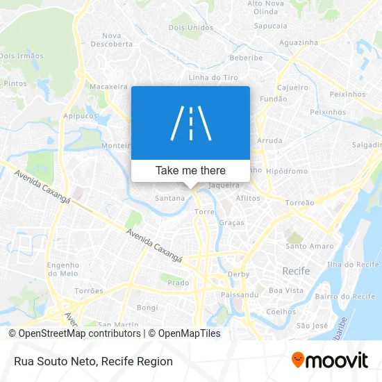 Rua Souto Neto map