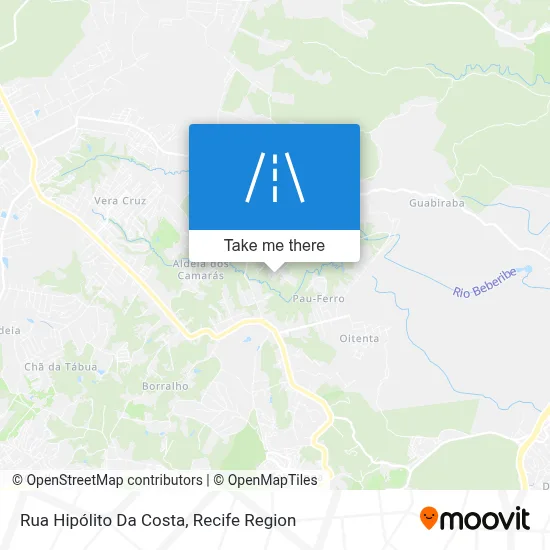 Rua Hipólito Da Costa map