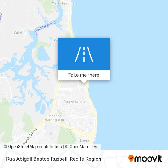 Rua Abigail Bastos Russell map