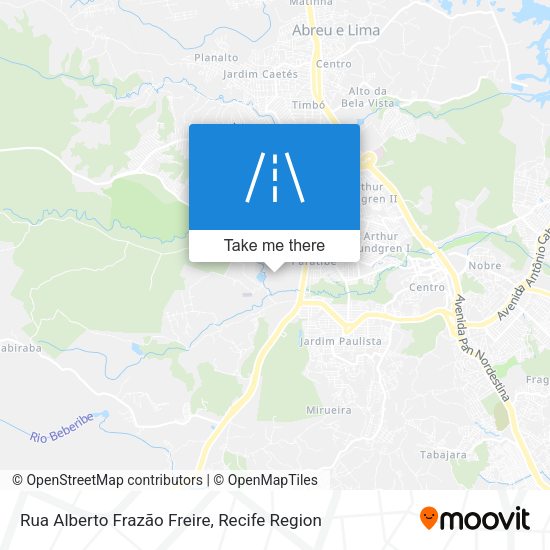 Rua Alberto Frazão Freire map