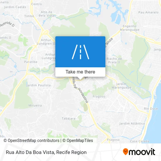 Rua Alto Da Boa Vista map
