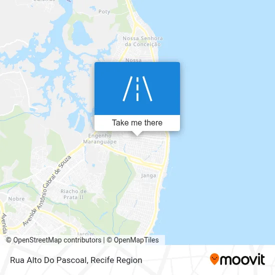 Rua Alto Do Pascoal map