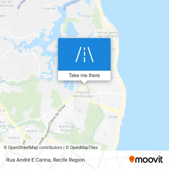 Rua André E Carina map