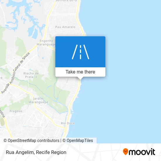 Rua Angelim map