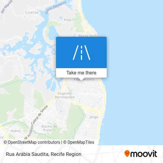 Rua Arábia Saudita map