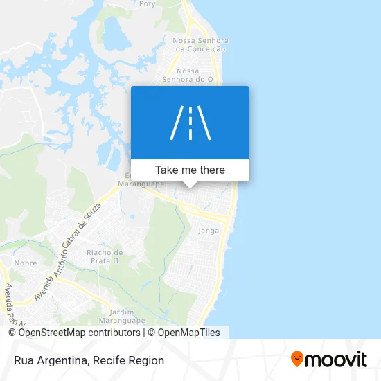 Rua Argentina map