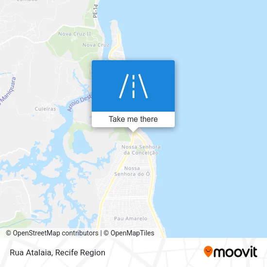 Rua Atalaia map