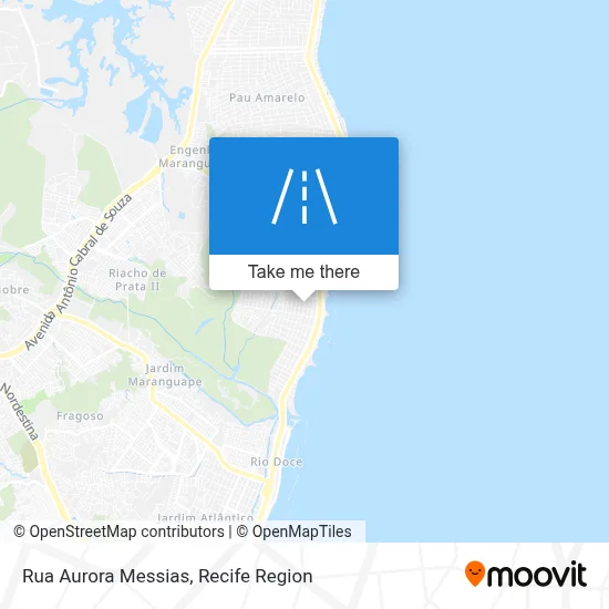 Rua Aurora Messias map
