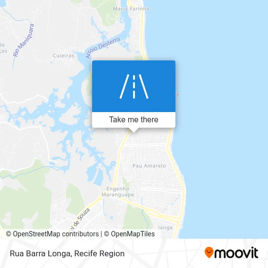 Rua Barra Longa map