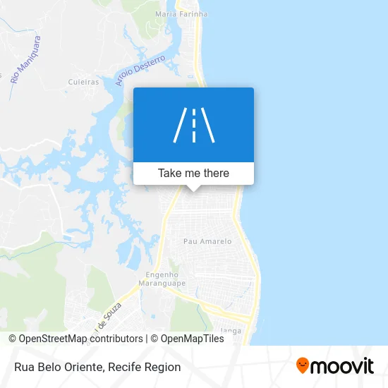 Rua Belo Oriente map